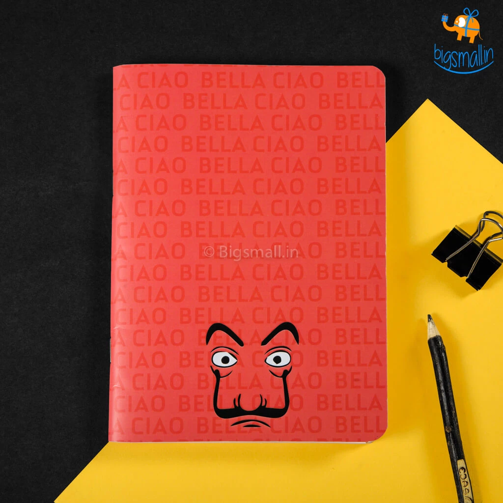 Bigsmall_piu Bella Ciao Ruled Notebook All Of It
