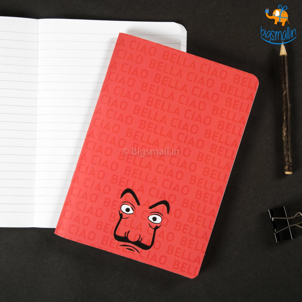 Bigsmall_piu Bella Ciao Ruled Notebook All Of It