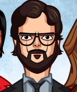 Graphicurry Money Heist Laminated Poster