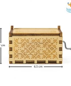 Bigsmall Money Heist Wooden Music Box