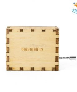 Bigsmall Money Heist Wooden Music Box