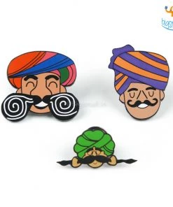 Bigsmall_piu Mooch Lapel Pin - Set Of 3