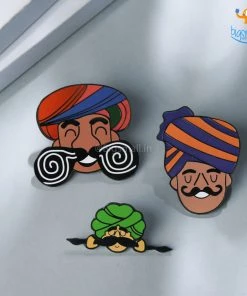 Bigsmall_piu Mooch Lapel Pin - Set Of 3