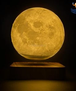 Bigsmall_hmk Father's Day Levitating Moon Lamp