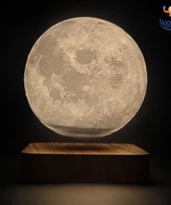 Bigsmall_hmk Father's Day Levitating Moon Lamp
