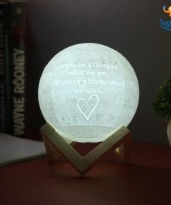 Isagon Father's Day Personalized Moon Lamp - COD Not Available