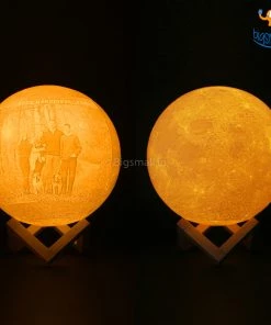 Isagon Father's Day Personalized Moon Lamp - COD Not Available