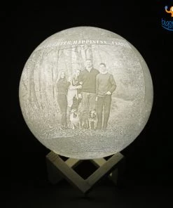 Isagon Father's Day Personalized Moon Lamp - COD Not Available