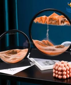 Bigsmall_hmk Father's Day Moving Sandscape Decorative Figurine