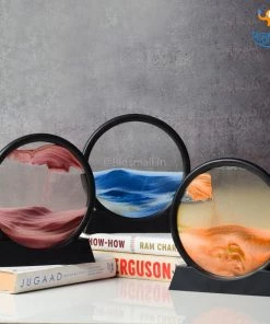 Bigsmall_hmk Father's Day Moving Sandscape Decorative Figurine