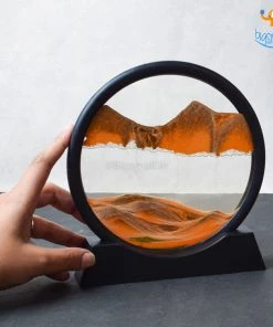 Bigsmall_hmk Father's Day Moving Sandscape Decorative Figurine