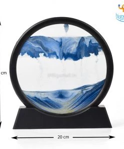 Bigsmall_hmk Father's Day Moving Sandscape Decorative Figurine