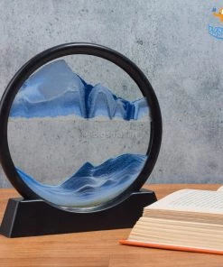 Bigsmall_hmk Father's Day Moving Sandscape Decorative Figurine