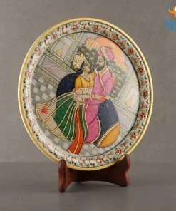 Bigsmall Hand Painted Decorative Plate With Stand All Of It