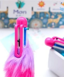 PunitSB Sale Multicolored Fur Pen - Set Of 2