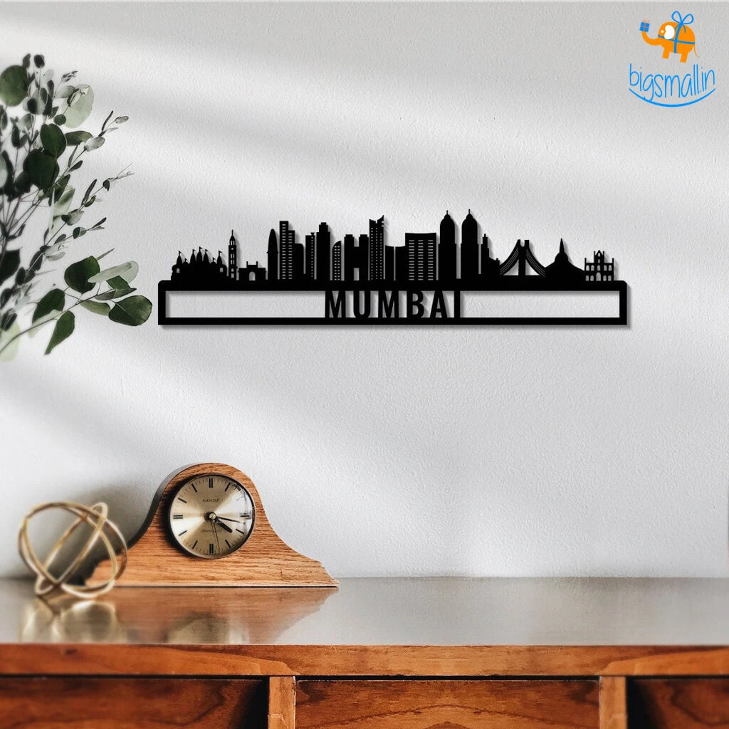 Bigsmall_cc Mumbai Skyline Wall Hanging