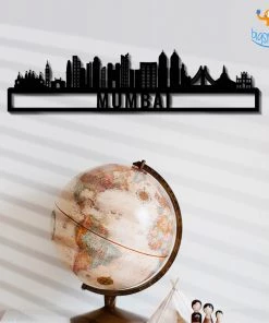 Bigsmall_cc Mumbai Skyline Wall Hanging