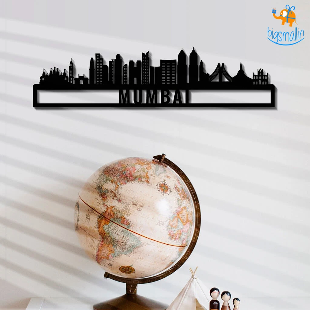 Bigsmall_cc Mumbai Skyline Wall Hanging