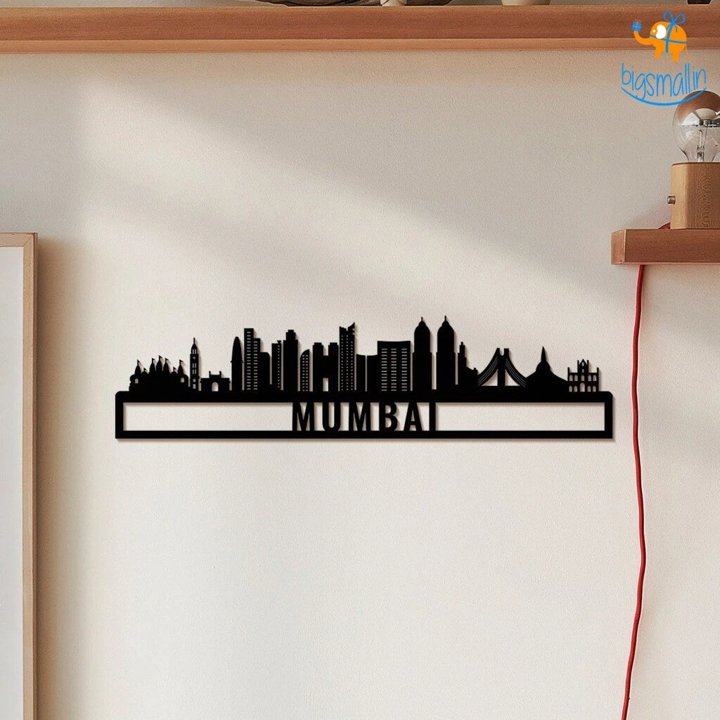 Bigsmall_cc Mumbai Skyline Wall Hanging