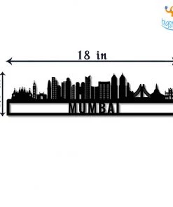 Bigsmall_cc Mumbai Skyline Wall Hanging