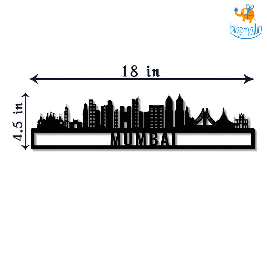 Bigsmall_cc Mumbai Skyline Wall Hanging
