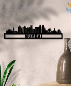 Bigsmall_cc Mumbai Skyline Wall Hanging