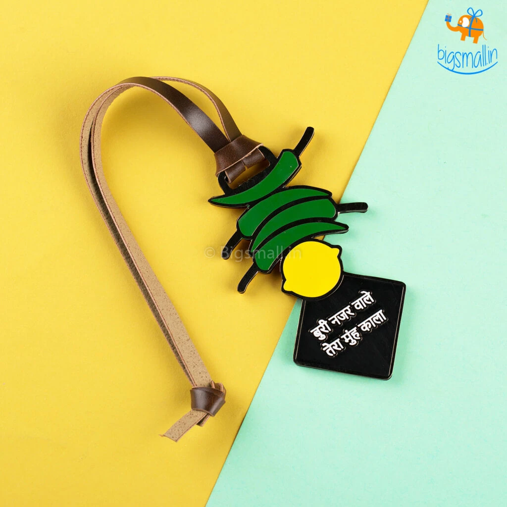 Bigsmall_piu Nimbu Mirchi Luggage Tag All Of It