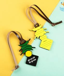 Bigsmall_piu Nimbu Mirchi Luggage Tag All Of It