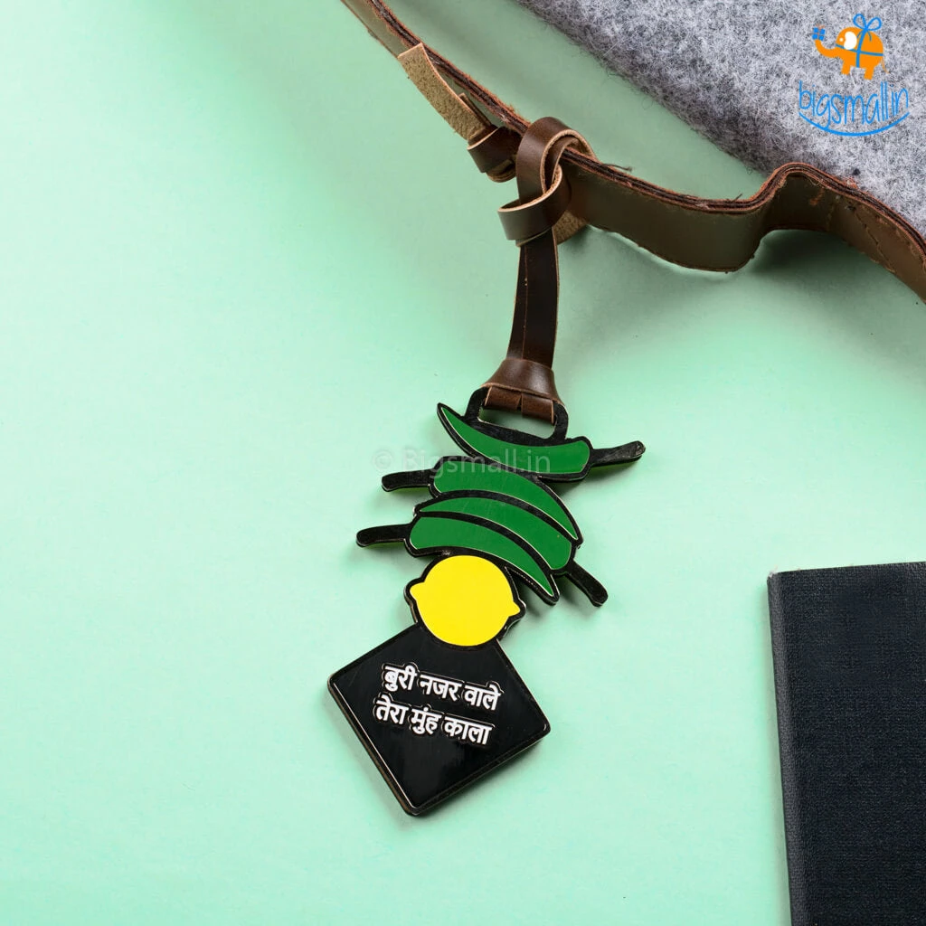 Bigsmall_piu Nimbu Mirchi Luggage Tag All Of It