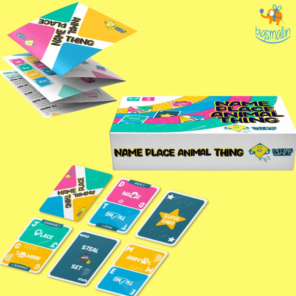 Patang Games Name Place Animal Thing Card Game All Of It
