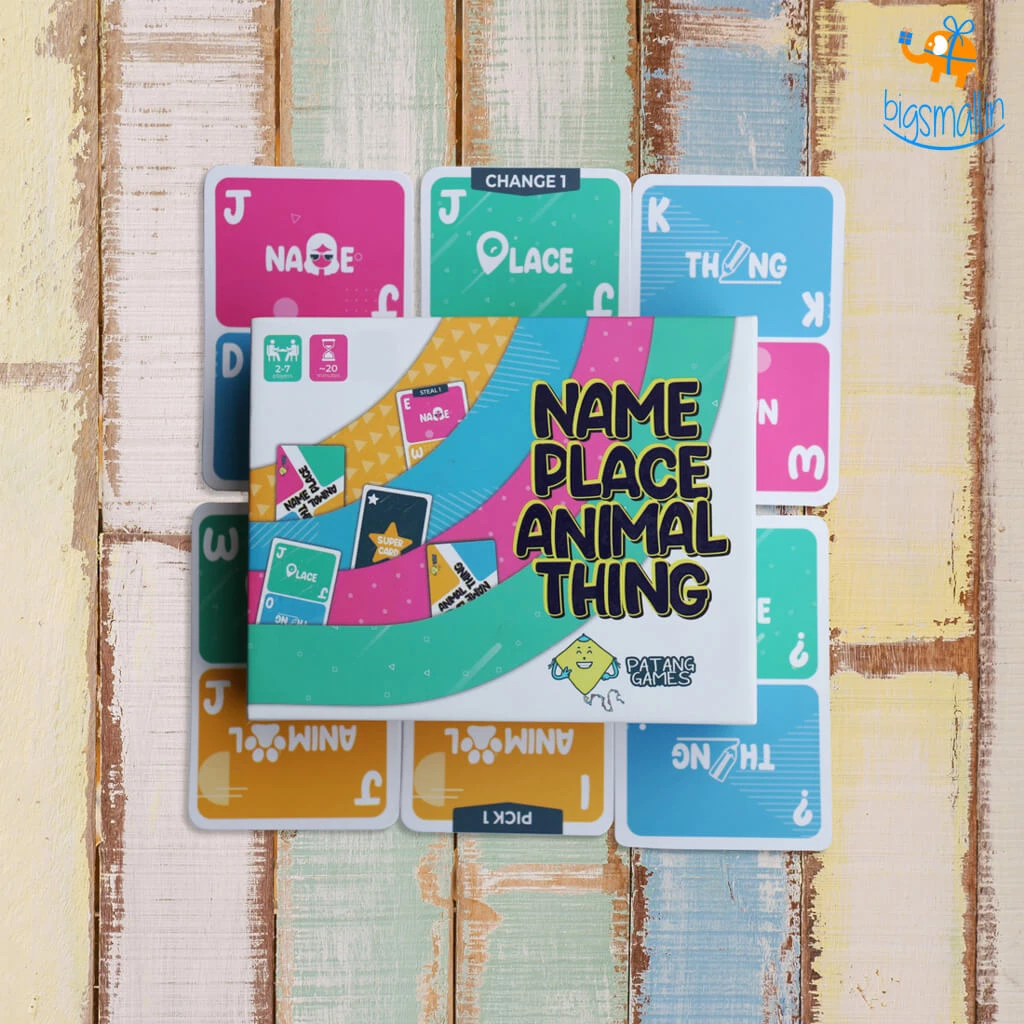 Patang Games Name Place Animal Thing Card Game All Of It