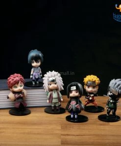 WowHeads All Of It Naruto Chibi Action Figure - Set Of 6