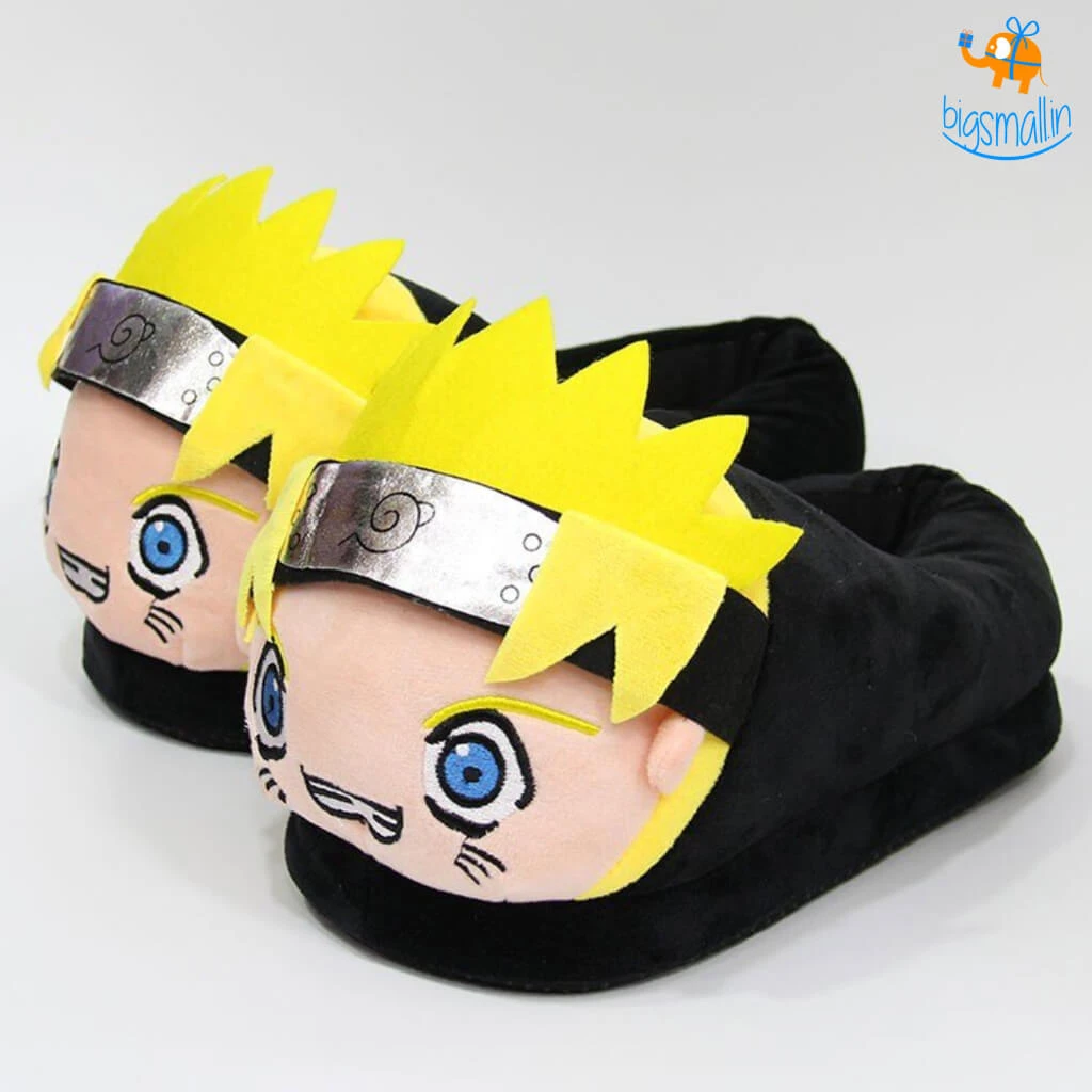 AmyLi All Of It Naruto Plush Slippers