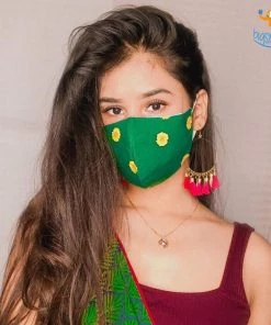 Nautankishaala All Of It Reusable Floral Cotton Printed Masks - Set Of 3