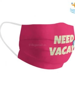 SoxyToes Father's Day Need Vacay Cotton Mask With Filter