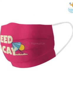 SoxyToes Father's Day Need Vacay Cotton Mask With Filter