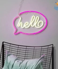 Bigsmall_hmk Neon Hello Light All Of It