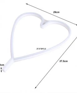 VinnyC Neon Heart Light