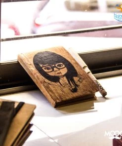 Mooch Design Studio Emo Girl A6 Notebook With Elastic All Of It