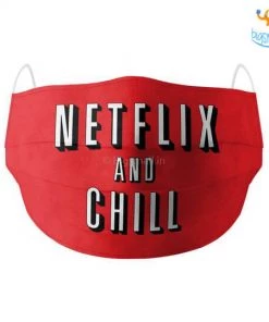 SoxyToes Netflix & Chill Cotton Mask With Filter