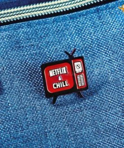 Bigsmall Netflix & Chill Combo - Socks And Pin All Of It