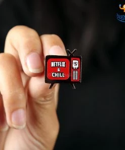 Bigsmall Netflix & Chill Combo - Socks And Pin All Of It