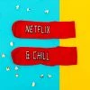 SoxyToes Father's Day Men Netflix And Chill Socks