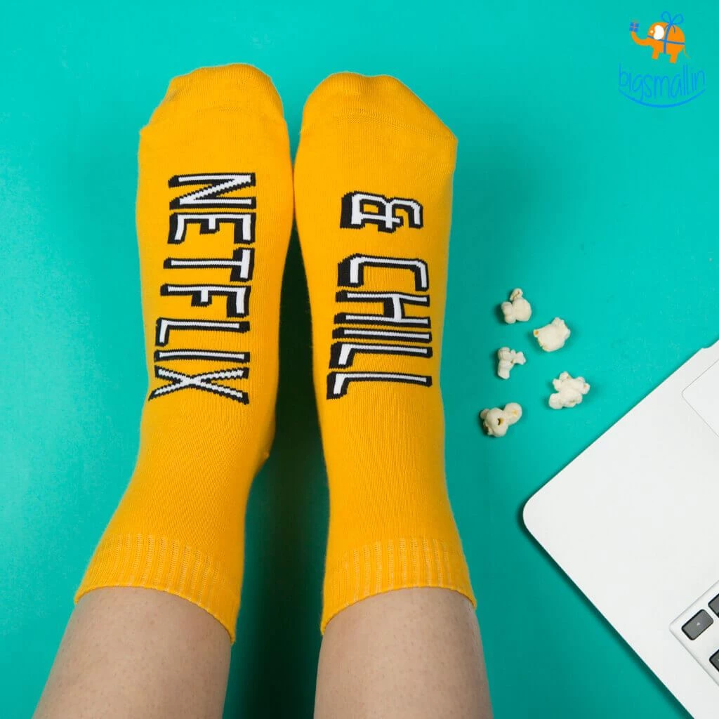 SoxyToes Women Netflix And Chill Socks Sale