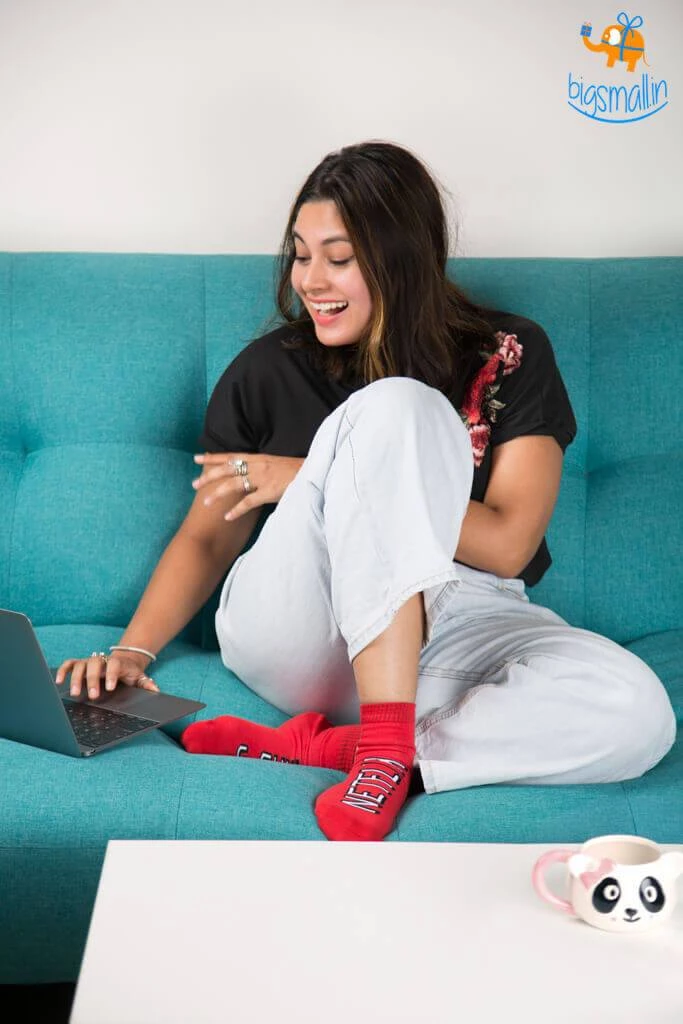 SoxyToes Women Netflix And Chill Socks Sale