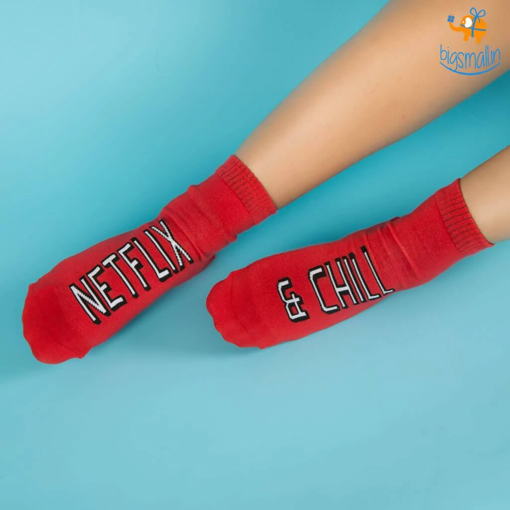 SoxyToes Women Netflix And Chill Socks Sale