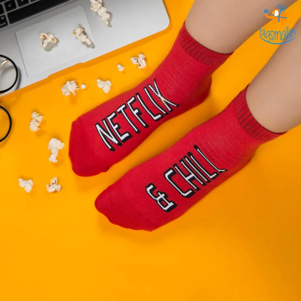 SoxyToes Women Netflix And Chill Socks Sale