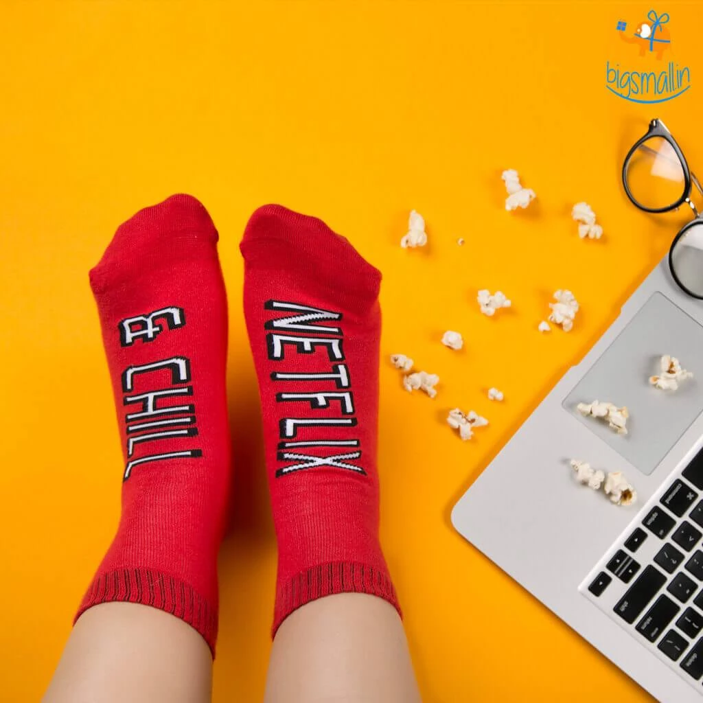SoxyToes Women Netflix And Chill Socks Sale