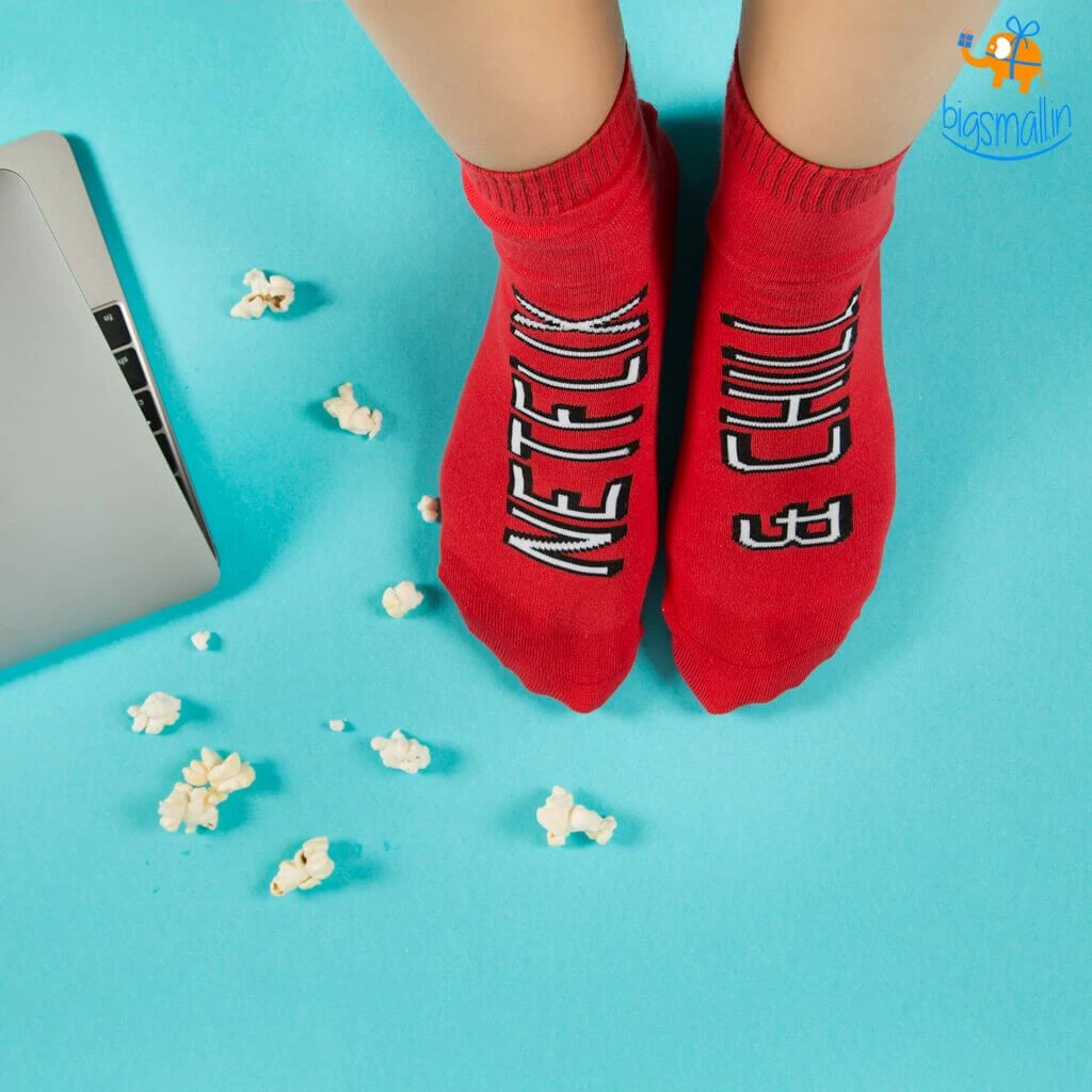 SoxyToes Women Netflix And Chill Socks Sale