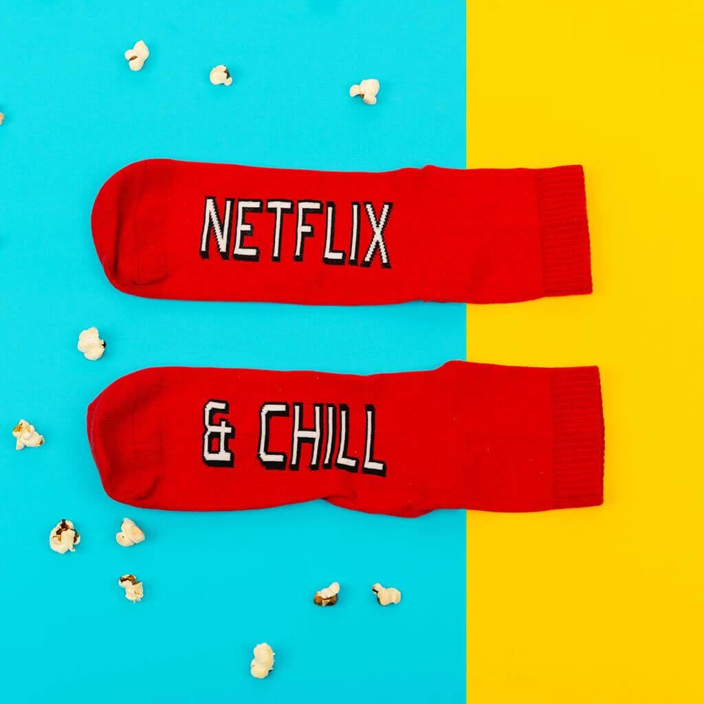 SoxyToes Women Netflix And Chill Socks Sale